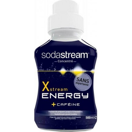 Sodastream Concentré Xstream Energy + Caféine 500ml (lot de 3) 3008085