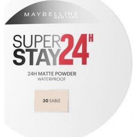 GEMEY MAYBELLINE Poude Teint Superstay n°30 Sable poudrier 9g