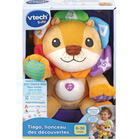 VTECH TIAGO LIONCEAU DECOUV 3417766071057