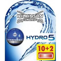Wilkinson Lames de rasoir Hydro 5 Sensitive 10+2