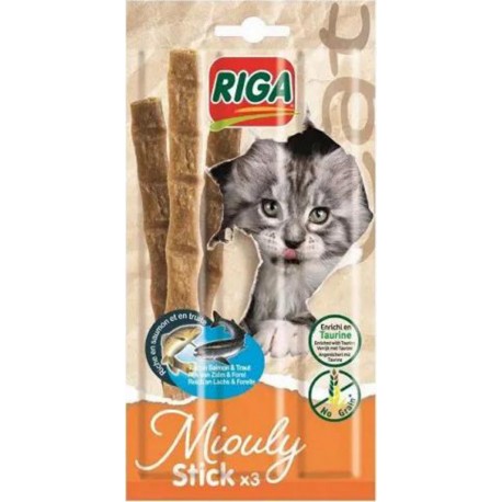 Riga Miouly Stick saumon et truite x3 15g