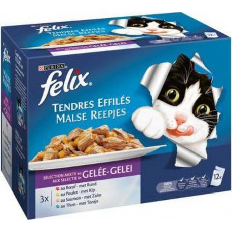 Felix tendres effilés 12x100g