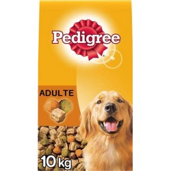 Pedigree Adulte Croquettes Chiens Volaille Légumes 10Kg (lot de 3)