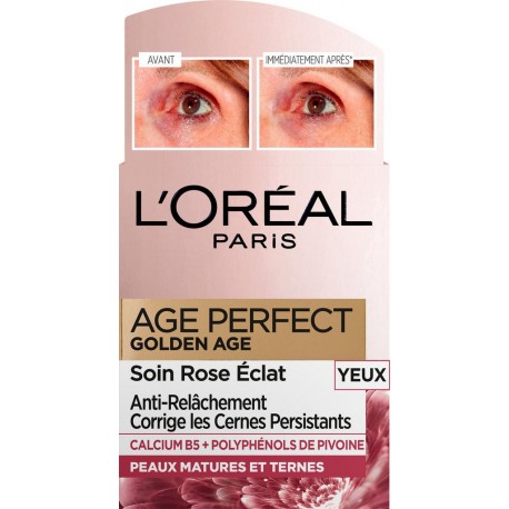 L’OREAL Crème Soin Yeux Golden Age 15ml