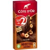 Côte d'Or Chocolat Noir Noisette 2x180g