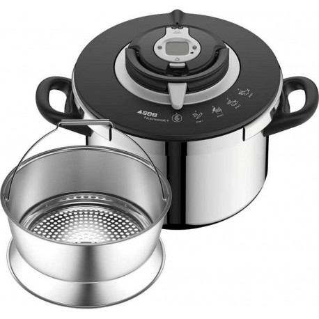 SEB Autocuiseur Nutricook 6 L inox induction