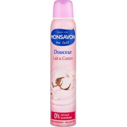 Monsavon au Lait Douceur Lait & Coton 200ml (lot de 6)