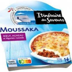 Itinéraire des Saveurs Grèce - Moussaka Bœuf Agneau 300g