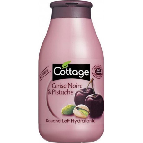 Cottage Douche Lait Hydratante Cerise Noire & Pistache 250ml (lot de 6)