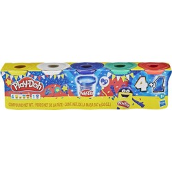 PLAY-DOH Pâte à modeler - Pack de 5 pots Célébration Saphir