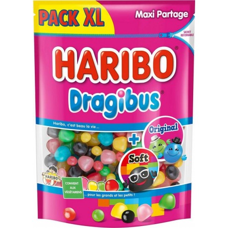 HARIBO DOY PACK DRAGIBUS 850g