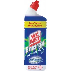 WC Net Gel Energy Détartrant 750ml (lot de 4)