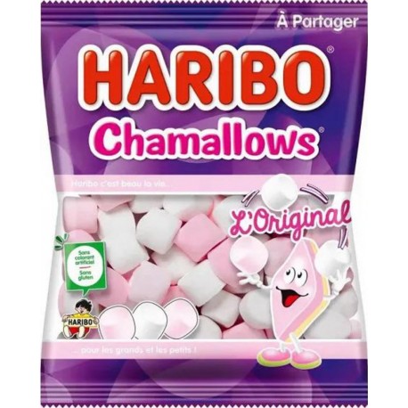 Haribo Chamallows Rose et Blanc 70g