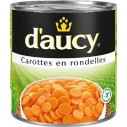 D'aucy Carottes en Rondelles 240g