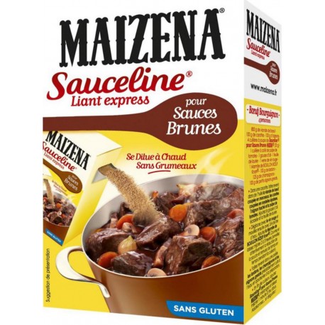 Maizena Sauceline Liant Express pour Sauces Brunes Sans Gluten 250g