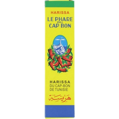 Le Phare du Cap Bon Harissa du Cap-Bon de Tunisie 140g (lot de 12)