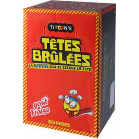 Têtes Brûlées Têtes Brulées Fraise Boîte de 150 pièces