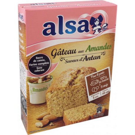 ALSA Préparation gâteau amandes