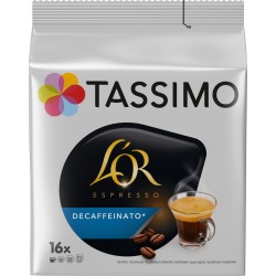L’OR Tassimo Espresso Décaféiné 16 Capsules
