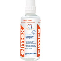 Elmex Solution Dentaire Anti-Caries 400ml (lot de 3)