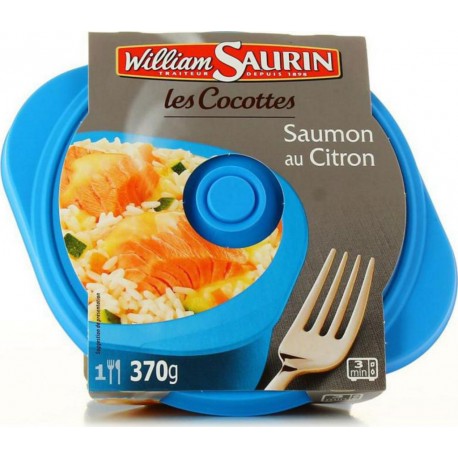 William Saurin Cocotte Saumon au Citron 370g 3261055930262