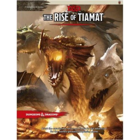 Wizards Of The Coast Dungeons Dragons RPG Adventure Tyranny of Dragons - The Rise of Tiamat *ANGLAIS*