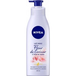 Nivea Lait Huile Fleur de Cerisier et Huile de Jojoba 200ml