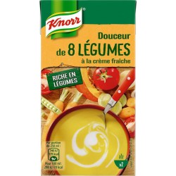 Knorr Douceur de 8 Légumes à la Crème Fraîche 50cl (lot de 4)