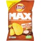 Lay's Lay’s Chips Max Maxi Craquantes pour un Max de Goût Saveur Sauce Burger à l’Américaine 120g (lot de 6)