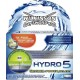 Wilkinson Sword Hydro 5 Groomer Power Select Lames de Rasoir pour Homme Aloé H2O 4 Recharges