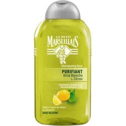 Le Petit Marseillais Shampooing Purifiant Ortie Blanche & Citron 250ml (lot de 4)