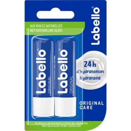 Labello Stick Lèvres Classic Duo x2 9,6g