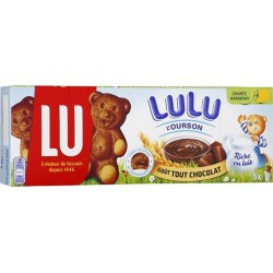 LU Lulu L’Ourson Goût Tout Chocolat 150g (lot de 6)