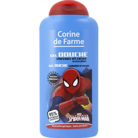 Corine de Farme Gel Douche Cheveux & Corps Spider-Man 250ml (lot de 6)