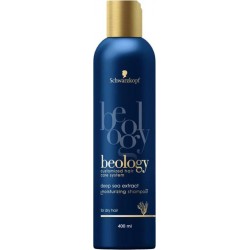 Schwarzkopf Beology Shampooing Hydratant pour Cheveux Secs Enrichi en Extrait Marin 400ml (lot de 2)