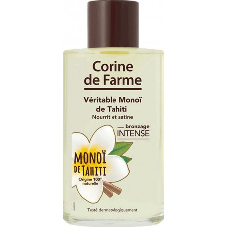 Corine de Farme Corine de Fame Véritable Monoï de Tahiti Bronzage Intense 100ml (lot de 2)