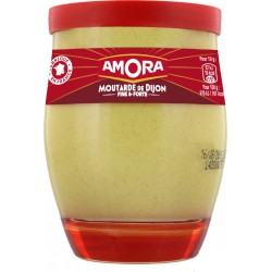 Amora Moutarde de Dijon forte 245g (lot de 3)