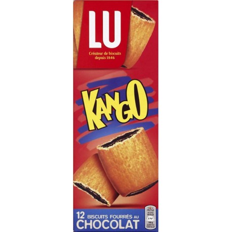 LU Kango 12 Biscuits Fourrés au Chocolat 225g (lot de 6)
