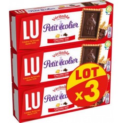 LU Petit écolier Chocolat Noir 150g (lot de 3)