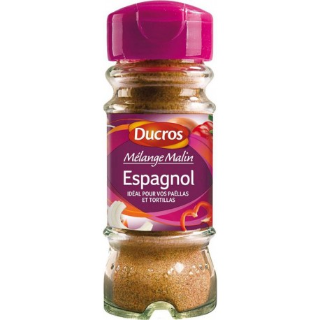 Ducros Mélange Malin Espagnol Idéal pour vos Paella et Tortillas 32g (lot de 3)