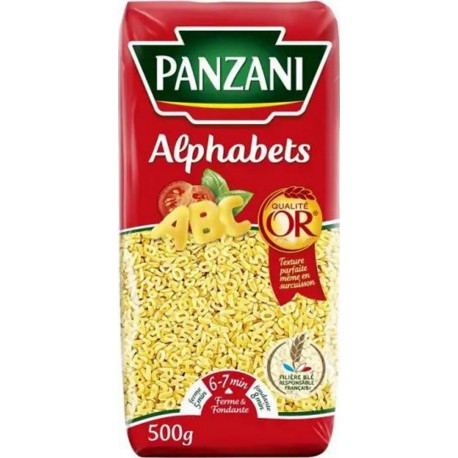 Panzani Alphabets 500g