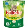 Nullodor Litière bio agglomérante sans odeur pour chat 3,7L 1,5Kg (lot de 8)