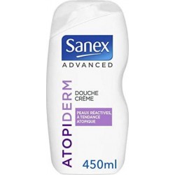 Sanex Huile de douche Atopiderm, peaux extra seche 450ml