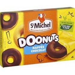 ST MICHEL Doonuts Nappés Chocolat 180g