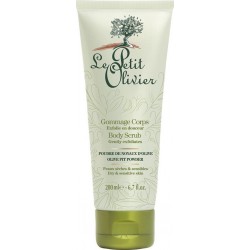 Le Petit Olivier Gommage Corps Poudre de Noyaux d’Olive Peaux Sèches & Sensibles 200ml (lot de 3)