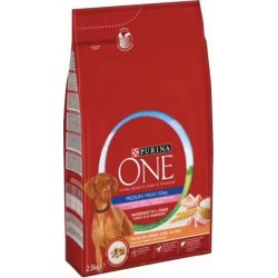 Purina One Croquettes pour chien à la dinde 2,5Kg