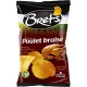 Bret's Chips Saveur Poulet Braisé Pommes de Terre de France 125g