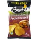 Bret's Les Aromatisées Chips Saveur Poulet Braisé Pommes de Terre de France Format XL 250g