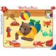 Ravensburger Puzzle cadre 30-48 pièces - Petit Ours Brun joue dans sa chambre