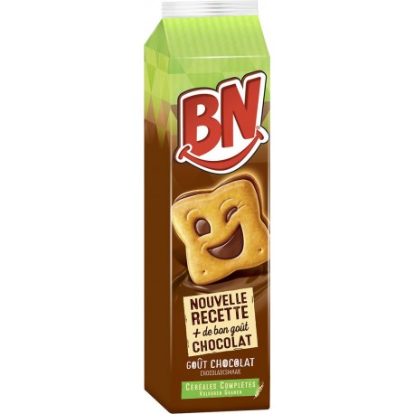 BN Biscuits Chocolat nouvelle recette 285g (lot de 6)